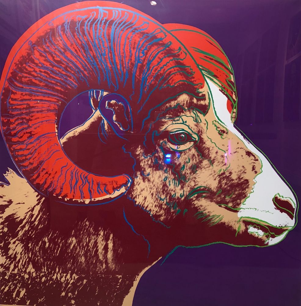 Serigrafía Warhol - Bighorn Ram TP (FS II.302)