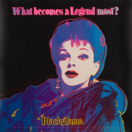 Serigrafía Warhol - Blackglama (Judy Garland)