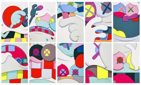 Serigrafía Kaws - Blame Game Portfolio