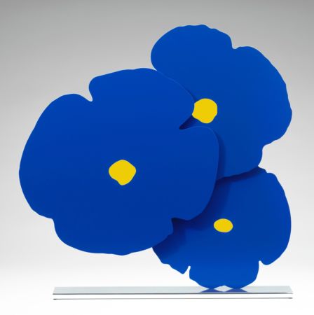 Múltiple Sultan - Blue and Yellow Poppies