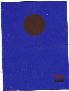 Serigrafía Gottlieb - Blue night