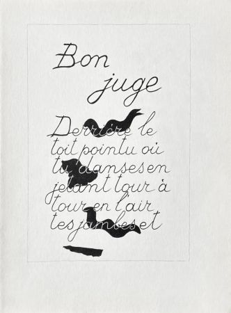 Litografía Braque - Bon juge