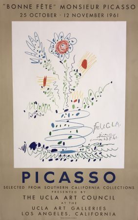 Cartel Picasso - Bonne Fete Monsieur Picasso