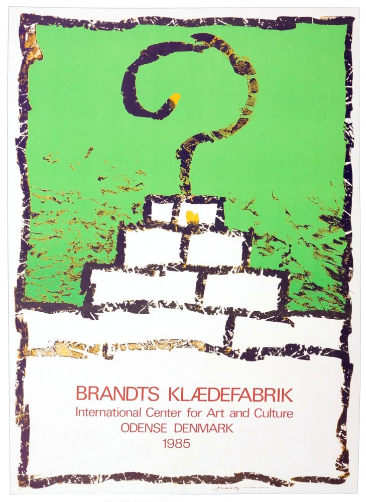 Litografía Alechinsky - Brandts Klædefabrik