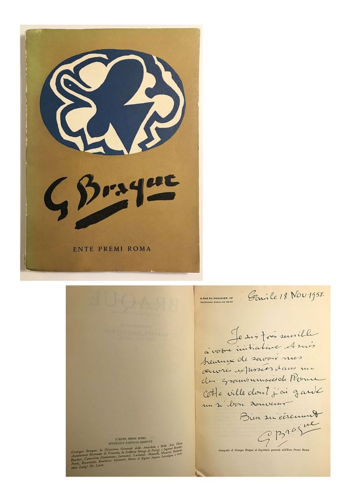Libro Ilustrado Braque - Braque (1958)