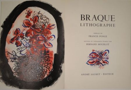 Libro Ilustrado Braque - Braque Lithographe