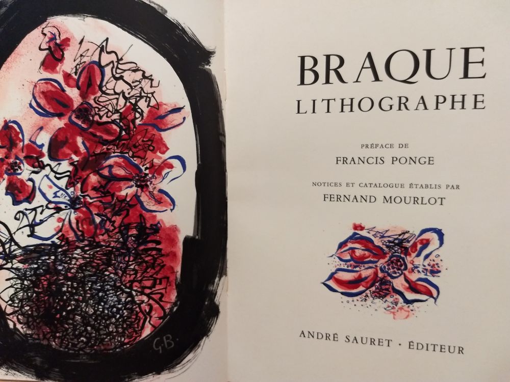 Libro Ilustrado Braque - Braque Lithographie