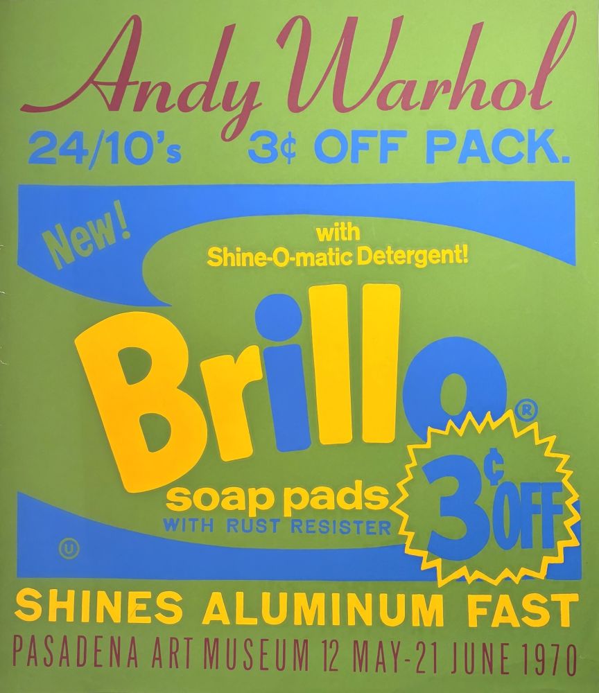 Serigrafía Warhol - Brillo