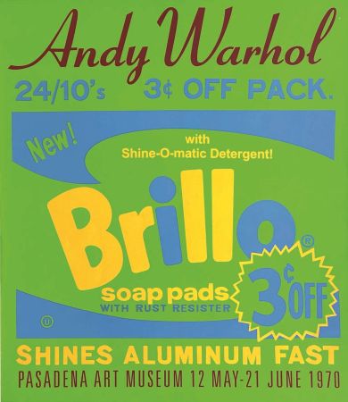 Serigrafía Warhol - Brillo