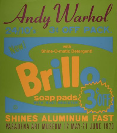 Serigrafía Warhol (After) - Brillo, c. 1970