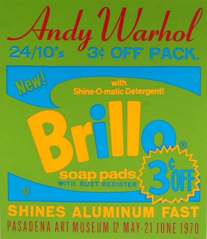 Serigrafía Warhol - Brillo Soap Pads