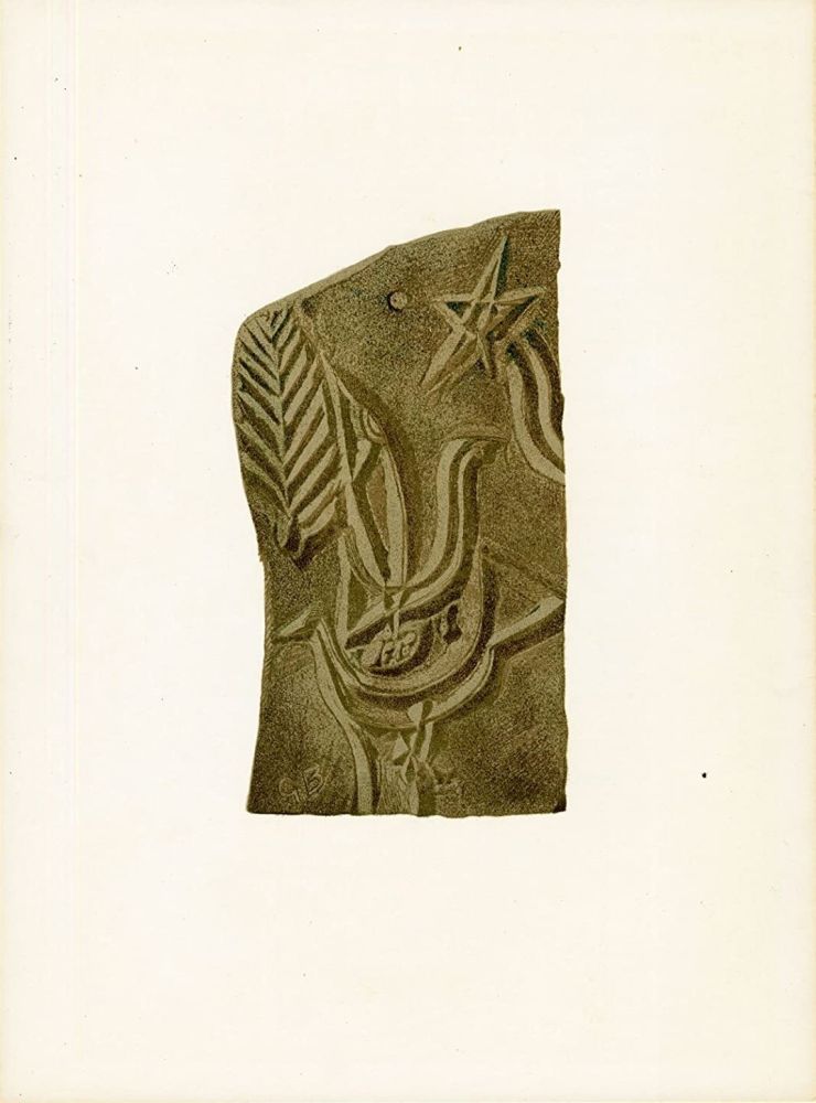 Litografía Braque - Bronze