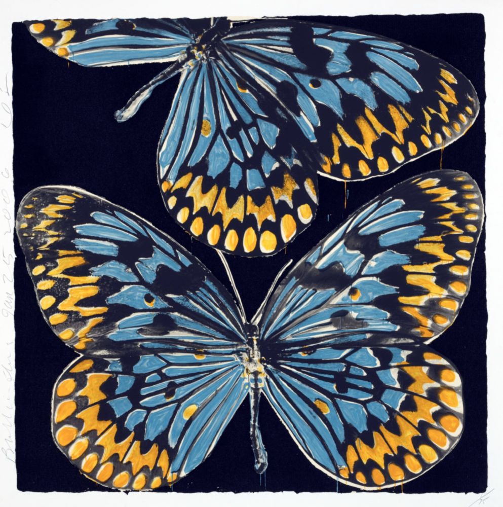 Serigrafía Sultan - Butterflies