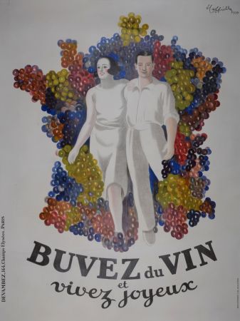 Cartel Cappiello - Buvez du Vin.
