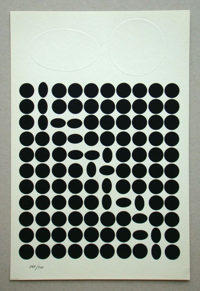 Serigrafía Vasarely - Bételgeuse - relief