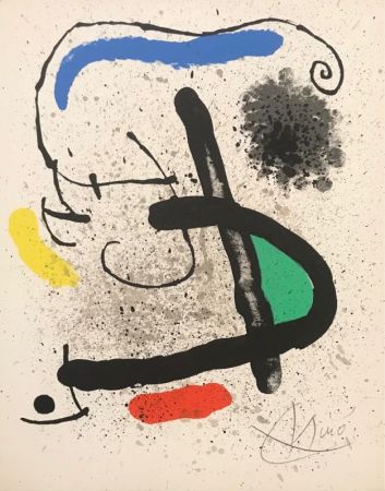 Litografía Miró - Cahier d'Ombres