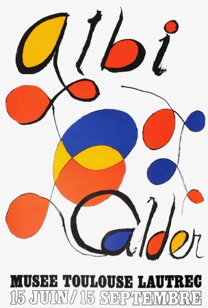Cartel Calder - CALDER 71 : ALBI CALDER Musée Toulouse-lautrec..