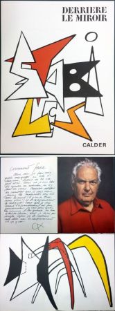 Libro Ilustrado Calder - CALDER. STABILES. Derrière le Miroir n° 141. 8 LITHOGRAPHIES ORIGINALES (1963)