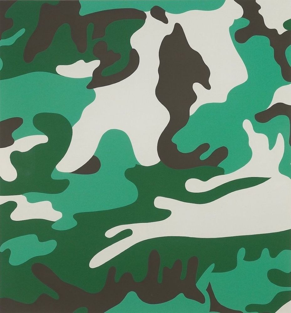 Serigrafía Warhol - Camouflage (FS II.406)