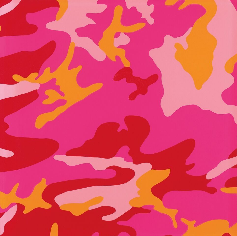 Serigrafía Warhol - Camouflage FS II.408