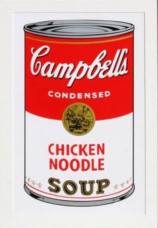 Serigrafía Warhol - Campbell’s Chicken Noodle Soup (II.45)