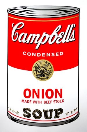 Serigrafía Warhol (After) - Campbell's Soup - Onion