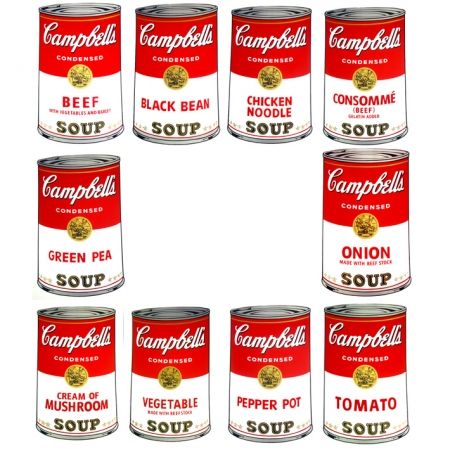 Serigrafía Warhol - Campbell's Soup - Portfolio