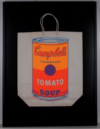 Serigrafía Warhol - Campbell's Soup Bag