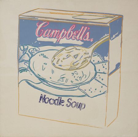 Serigrafía Warhol - Campbell’s Soup Box: Noodle Soup