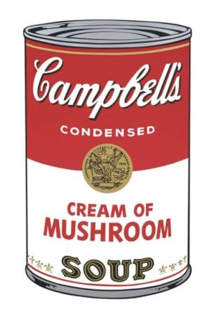 Serigrafía Warhol - Campbell's Soup Can: Cream of Mushroom (F. & S. II.53)