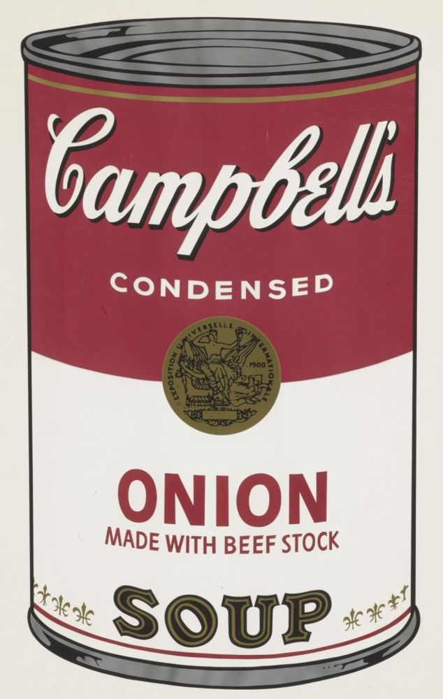 Serigrafía Warhol - Campbell's Soup Can: Onion (F. & S. II.47)