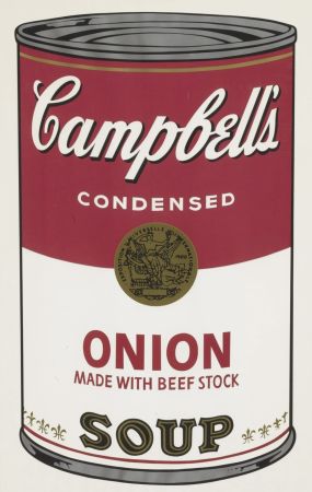 Serigrafía Warhol - Campbell's Soup Can: Onion (F. & S. II.47)