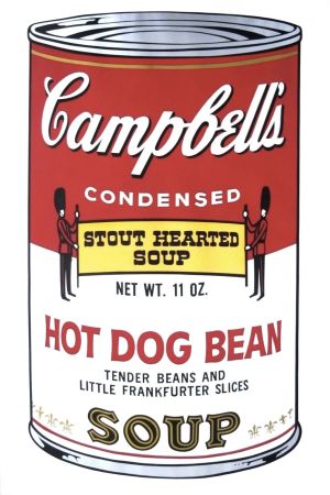 Serigrafía Warhol - Campbell’s Soup Cans II: Hot Dog Bean 59 (AP)