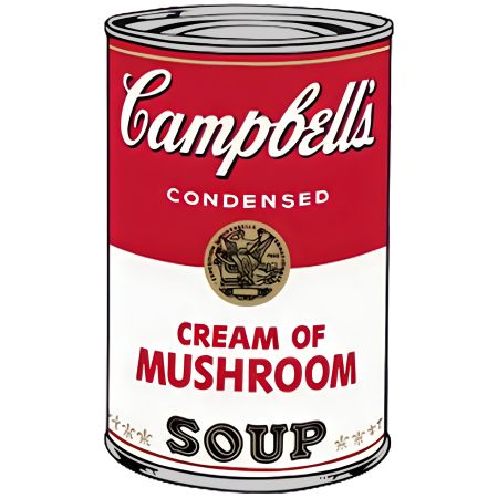 Serigrafía Warhol - Campbell’s Soup I: Cream of Mushrooms