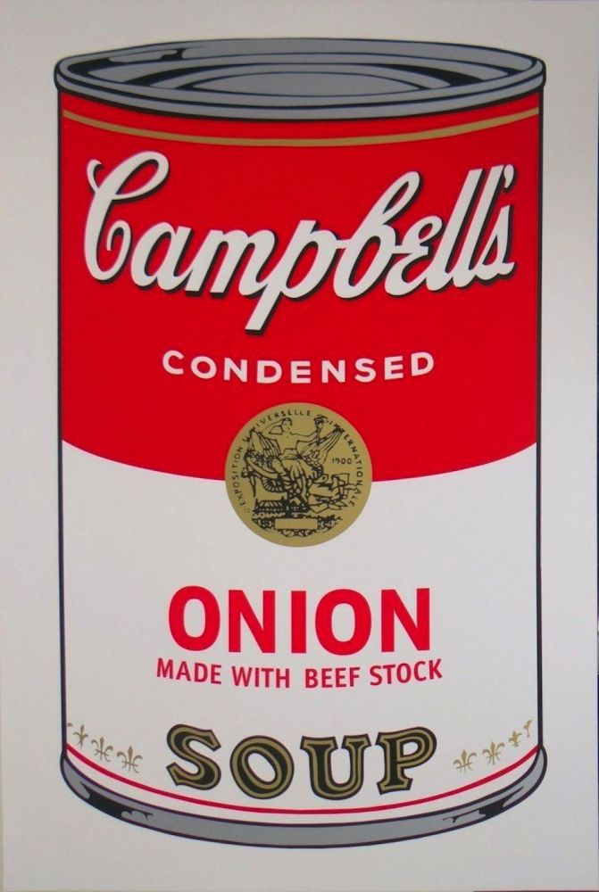 Serigrafía Warhol - Campbell’s Soup I: Onion (FS II.47)