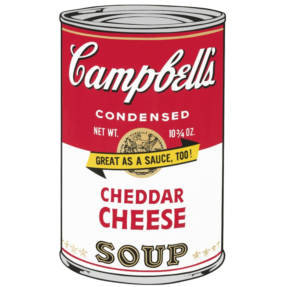 Serigrafía Warhol - Campbell’s Soup II: Cheddar Cheese 