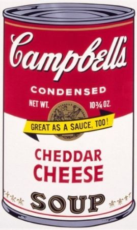 Serigrafía Warhol - Campbell’s Soup II: Cheddar Cheese 