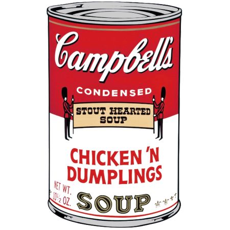 Serigrafía Warhol - Campbells Soup II: Chicken N Dumplings (FS II.58)