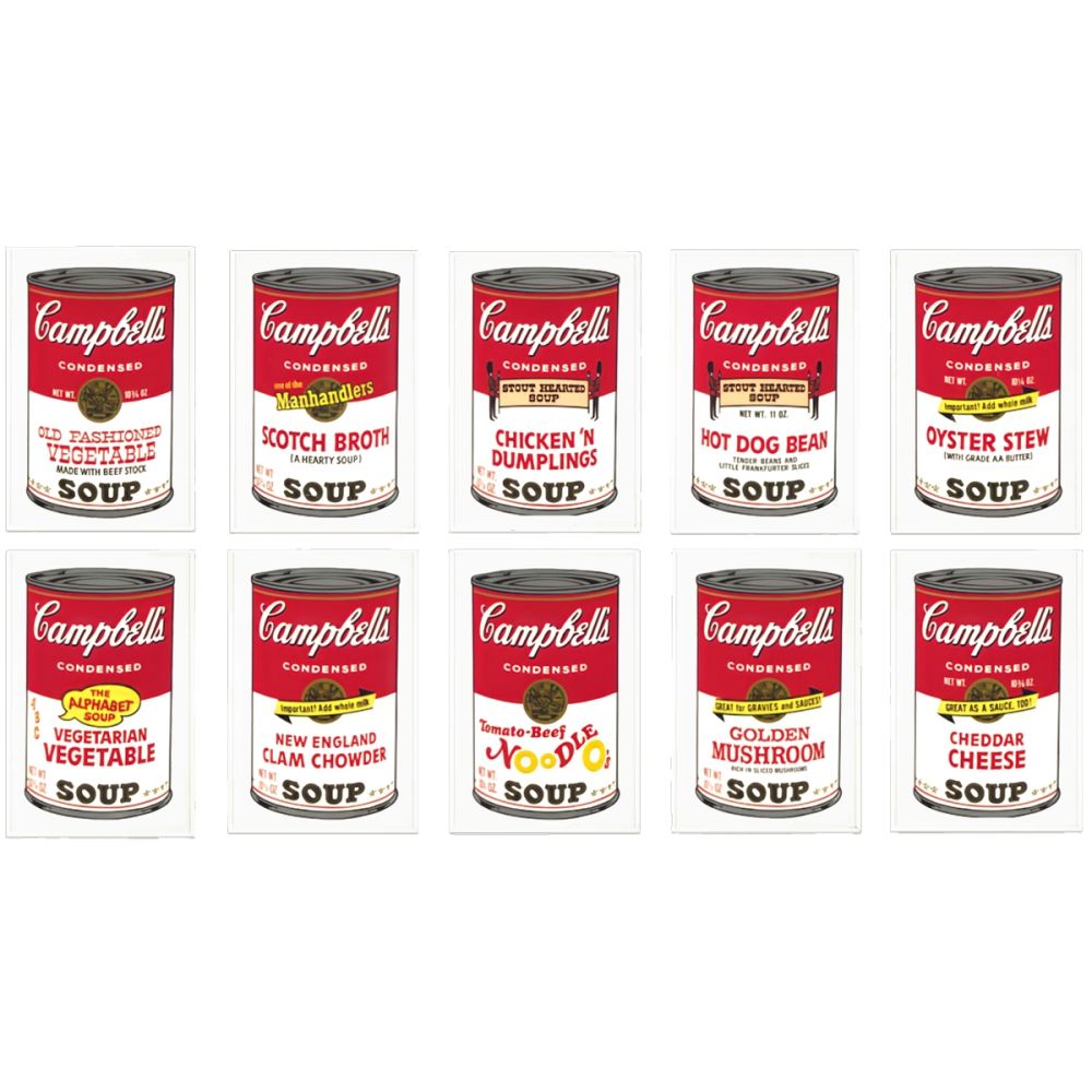 Serigrafía Warhol - Campbell’s Soup II Complete Portfolio