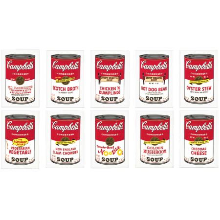 Serigrafía Warhol - Campbell’s Soup II Complete Portfolio