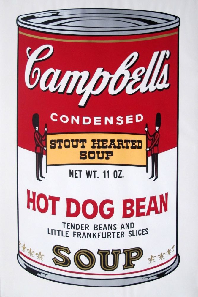 Sin Técnico Warhol - Campbell’s Soup II: Hot Dog Bean (FS II.59)