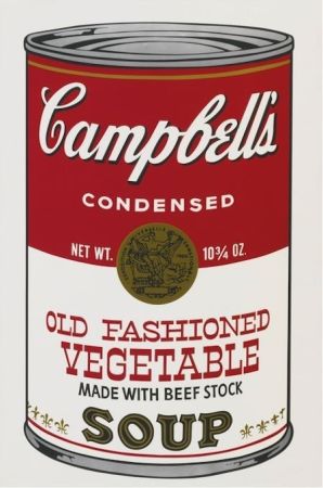 Serigrafía Warhol - Campbell’s Soup II: Old Fashioned Vegetable (FS II.54)