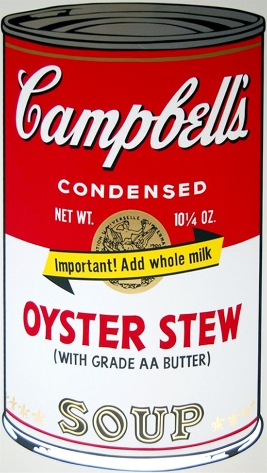 Serigrafía Warhol - Campbell’s Soup II: Oyster Stew (FS II.60)