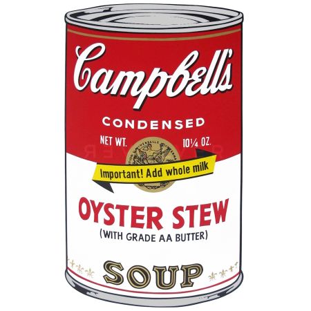 Serigrafía Warhol - Campbell’s Soup II: Oyster Stew (FS II.60)