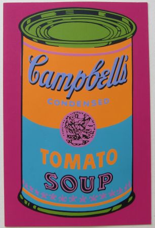 Serigrafía Warhol - Campbells Tomato soup 