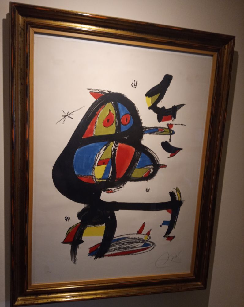 Litografía Miró - Cap i Cua
