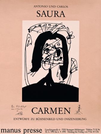 Cartel Saura - Carmen