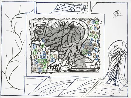 Grabado Alechinsky - Carte mise à jour III