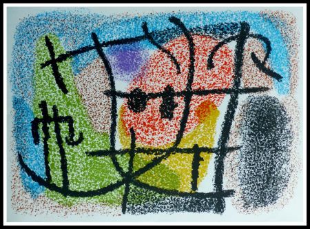 Litografía Miró - CARTONES