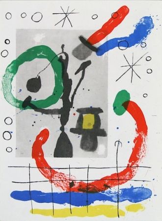 Litografía Miró - Cartons pg.16
